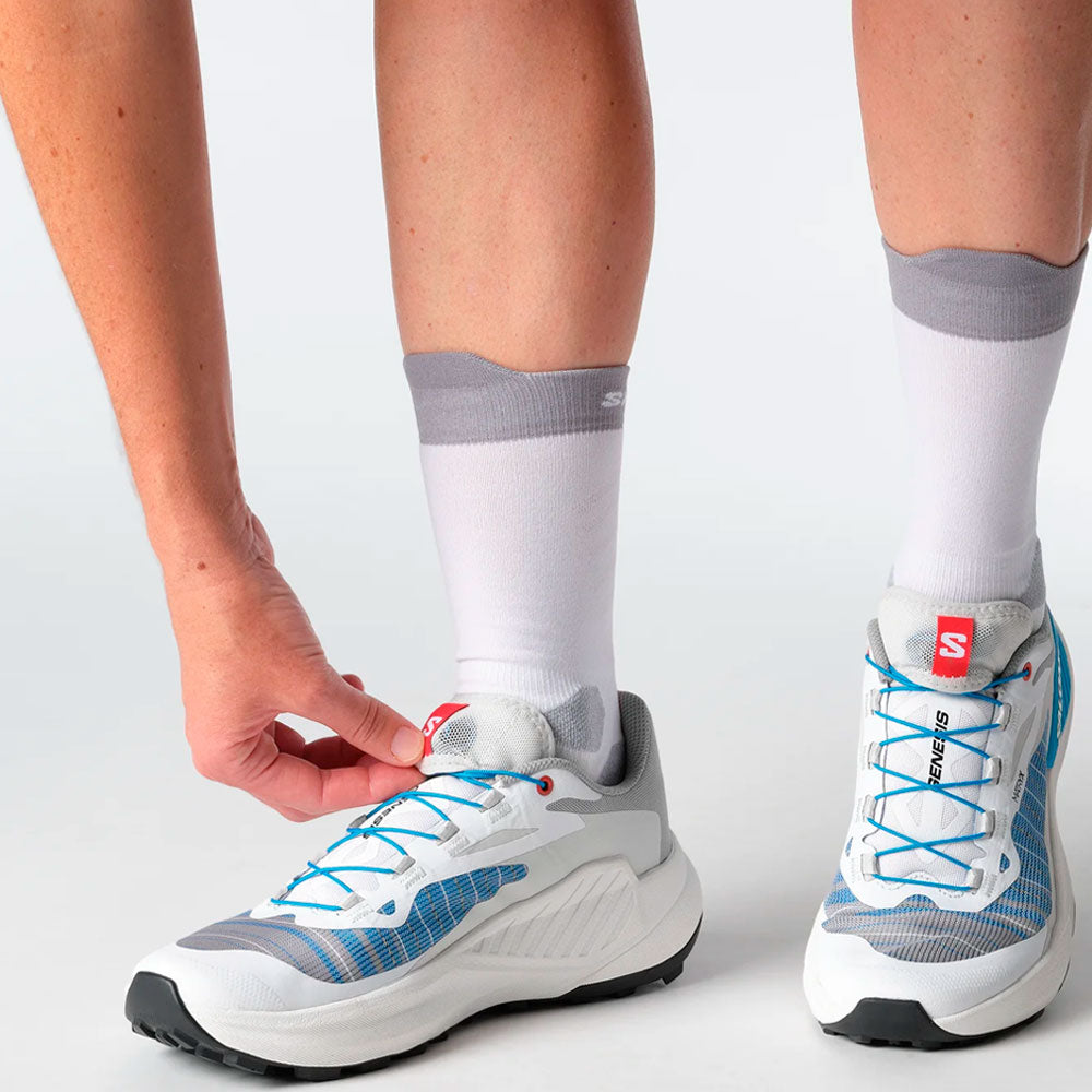 ZAPATILLAS SALOMON GENESIS WHITE LUNAR ROCK TRANSCEND BLUE