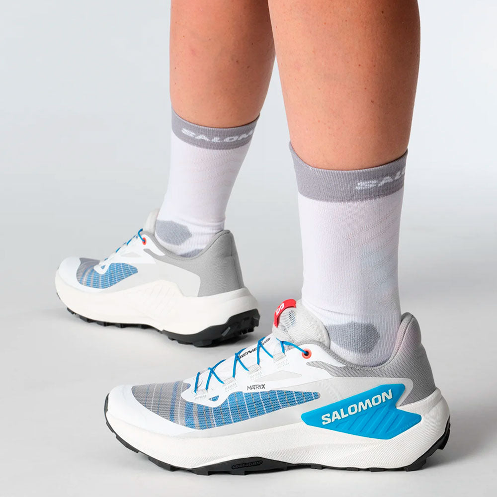 ZAPATILLAS SALOMON GENESIS WHITE LUNAR ROCK TRANSCEND BLUE
