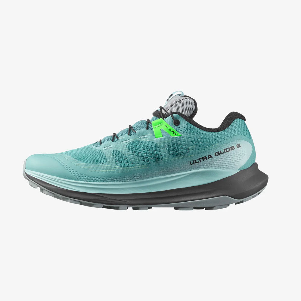 ZAPATILLAS SALOMON ULTRA GLIDE 2 MUJER DUSTY TURQUOISE CRYSTAL BLUE GREEN ASH