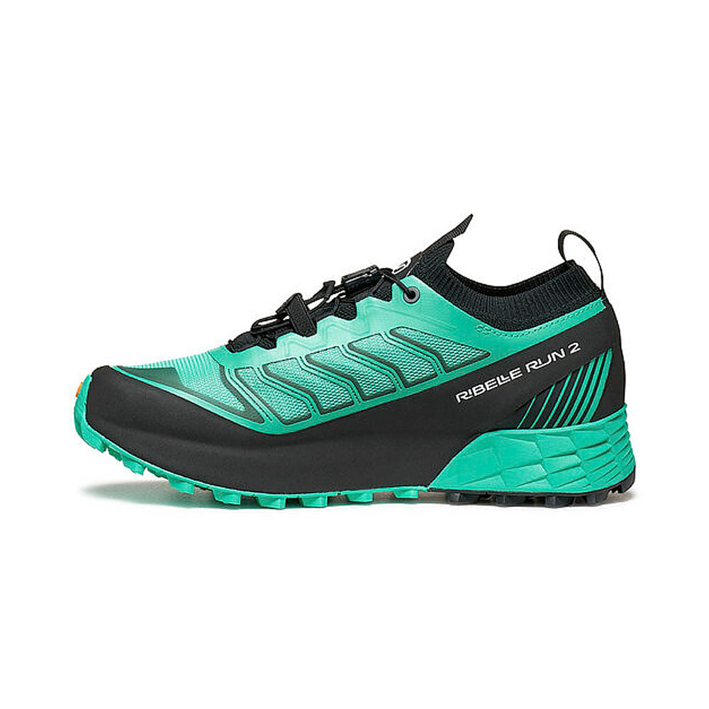 ZAPATILLAS SCARPA RIBELLE RUN 2 MUJER AQUA GREEN BLACK