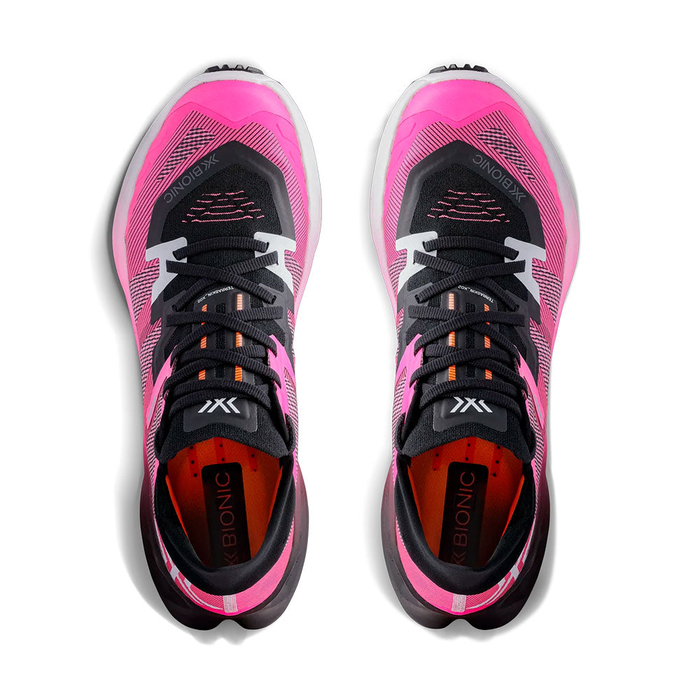 ZAPATILLAS X-BIONIC TERRASKIN X02 FLUO PINK X BLACK X WHITE