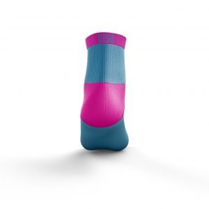 OTSO CALCETINES MULTIDEPORTE LOW CUT LIGHT BLUE AND PINK