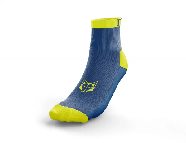 OTSO CALCETINES MULTIDEPORTE LOW CUT ELECTRIC BLUE AND YELLOW
