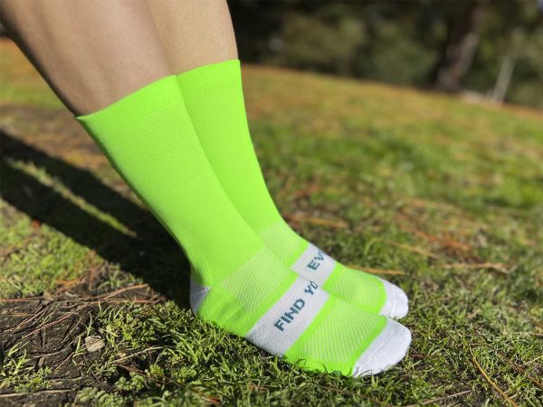 CALCETINES FIND YOUR EVEREST FLUOR LIME