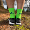 CALCETINES FIND YOUR EVEREST FLUOR LIME MEDIUM CUT