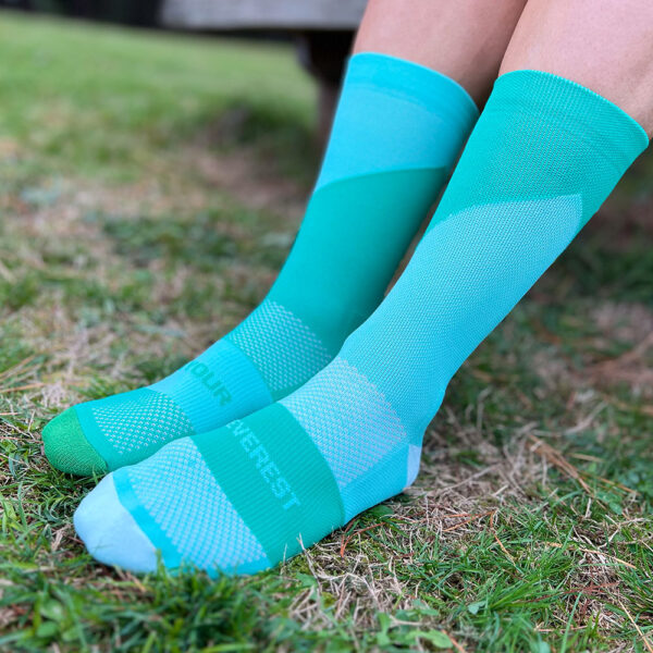 CALCETINES FIND YOUR EVEREST BICOLOR GREEN